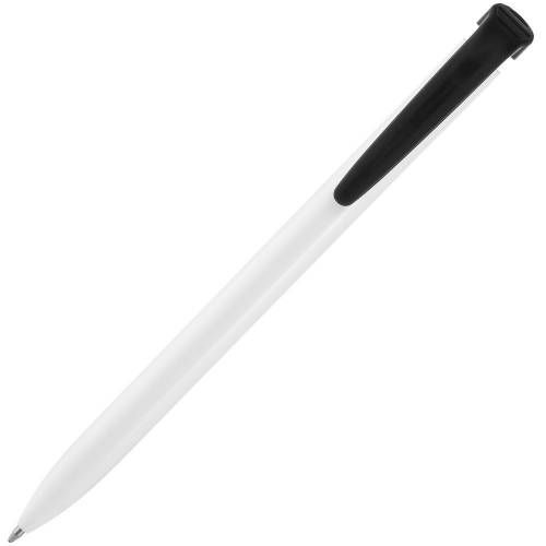 Ручка шариковая Favorite, белая с черным фото 4