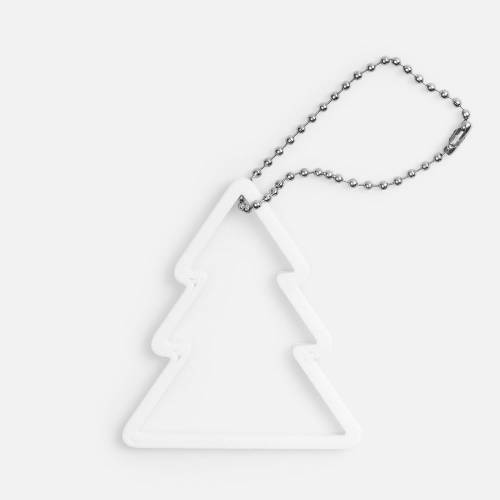 Подвеска «Елочка», 3D-печать, белая фото 5