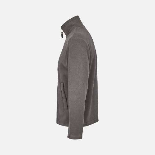 Куртка флисовая унисекс Nitro, темно-серая фото 4