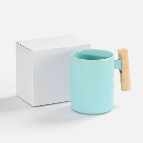 Кружка для сублимационной печати Ecogrami, голубая фото 6