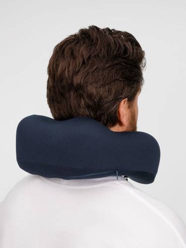 Дорожная подушка Somna, синяя фото 12