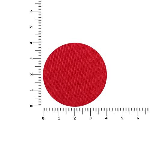 Наклейка тканевая Lunga Round, M, красная фото 4