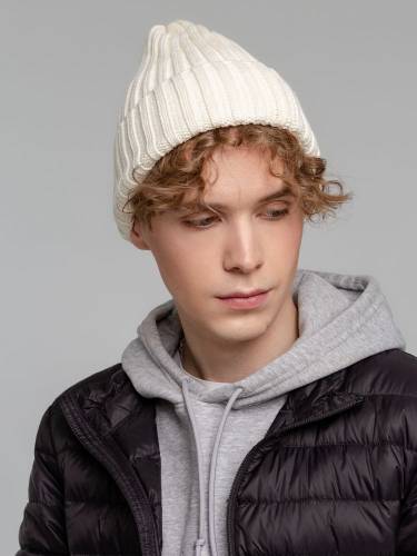 Шапка Norfold, белая (молочная) фото 5 Шапка Norfold, белая (молочная) фото 5