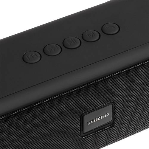 Беспроводная стереоколонка Uniscend Roombox, черная фото 11