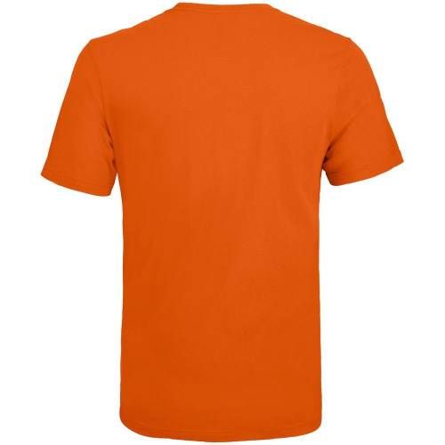 Футболка унисекс Tuner, оранжевая фото 4