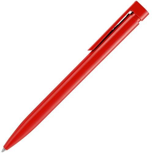 Ручка шариковая Liberty Polished, красная фото 4