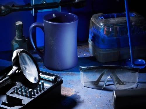 Кружка Gratia, синяя фото 6 Кружка Gratia, синяя фото 6