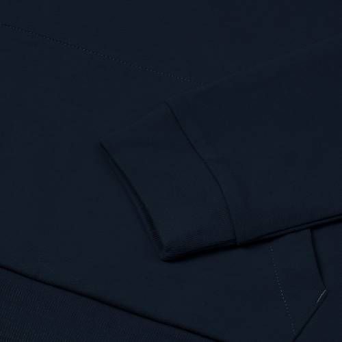 Толстовка на молнии с капюшоном Siverga Heavy 2.0, темно-синяя фото 4