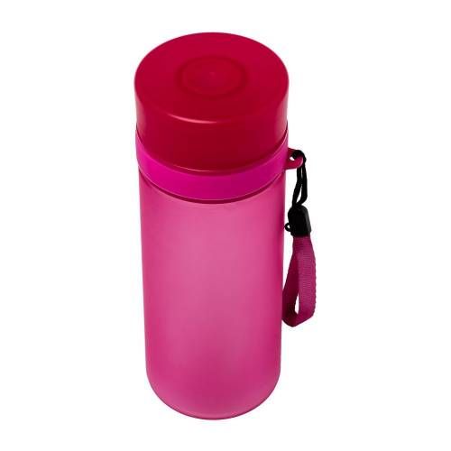 Бутылка для воды Simple, розовая фото 3
