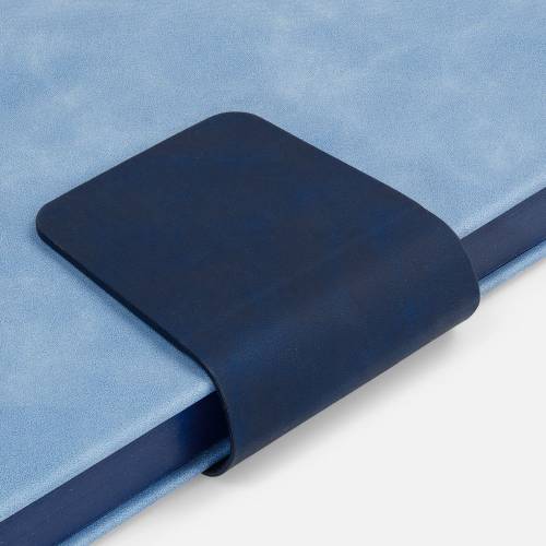 Ежедневник Grande Strap на заказ, датированный, голубой фото 8