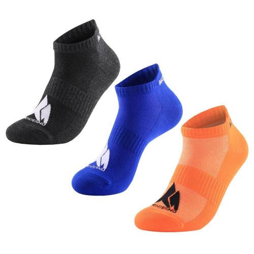 Набор из 3 пар спортивных носков Monterno Sport, серый, синий и оранжевый фото 2