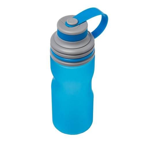 Бутылка для воды Fresh, голубая фото 3