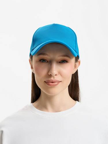 Бейсболка Yonkers, ярко-голубая фото 9