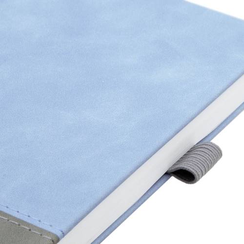 Ежедневник Horizon, недатированный, серый с голубым фото 6