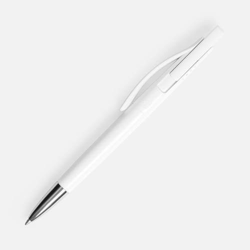 Ручка шариковая Prodir DS2 PPC, белая фото 4