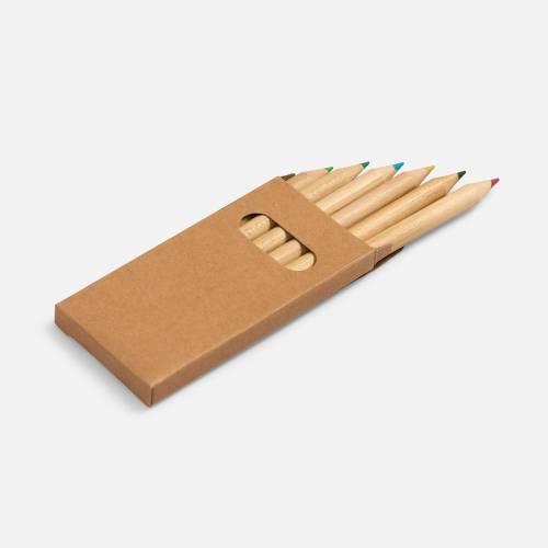 Набор цветных карандашей Pencilvania Mini, крафт фото 2