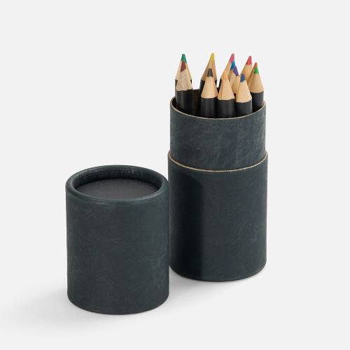 Набор цветных карандашей Pencilvania Tube Plus, черный фото 3