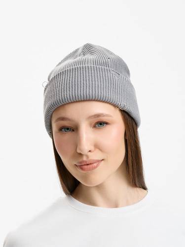 Шапка Ribelle, серая фото 7 Шапка Ribelle, серая фото 7