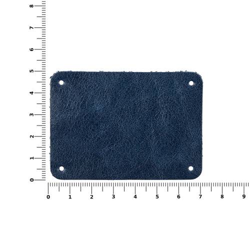 Лейбл кожаный Beta, XL, синий фото 4 Лейбл кожаный Beta, XL, синий фото 4