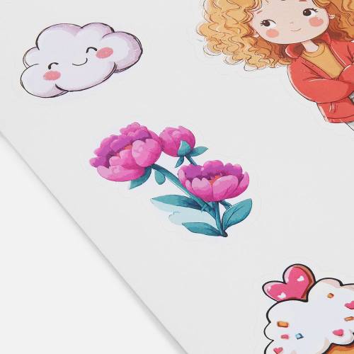 Стикерпак бумажный Thematik, для девочек фото 4