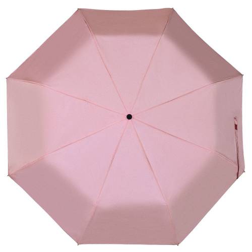 Зонт складной Manifest Color со светоотражающим куполом, красный фото 3