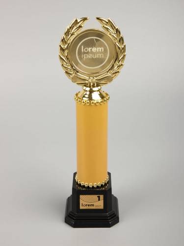 Стела EnterPrize, большая, золотистая фото 3