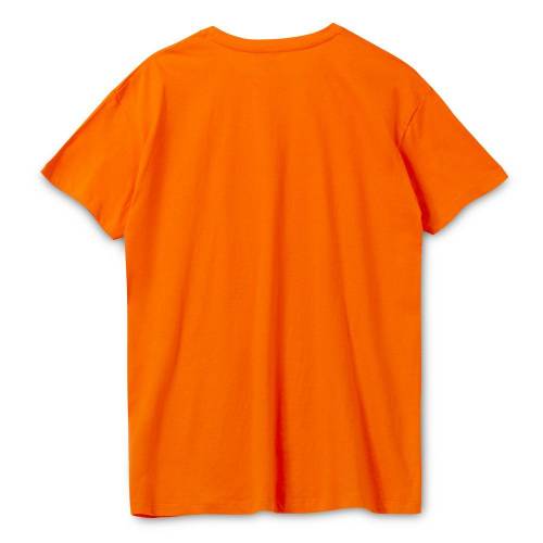 Футболка унисекс Regent 150, оранжевая фото 3