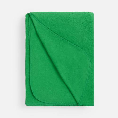 Флисовый плед Warm&Peace, зеленый фото 3 Флисовый плед Warm&Peace, зеленый фото 3