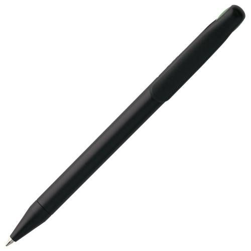 Ручка шариковая Prodir DS1 TMM Dot, черная с зеленым фото 5