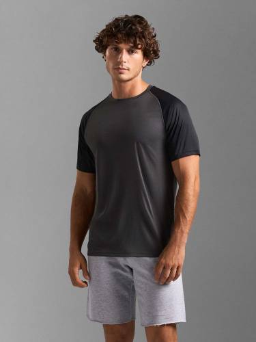 Футболка спортивная унисекс Vortex, молочно-белая фото 6 Футболка спортивная унисекс Vortex, молочно-белая фото 6