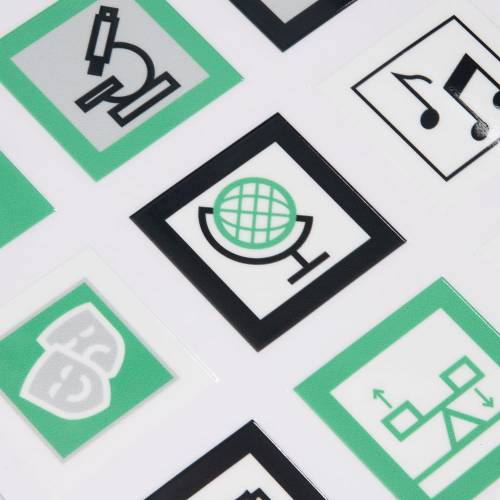 Стикерпак UV-DTF Industry, наука и искусство фото 3