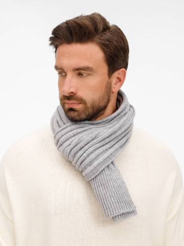 Шарф Bellish, светло-серый меланж фото 6 Шарф Bellish, светло-серый меланж фото 6