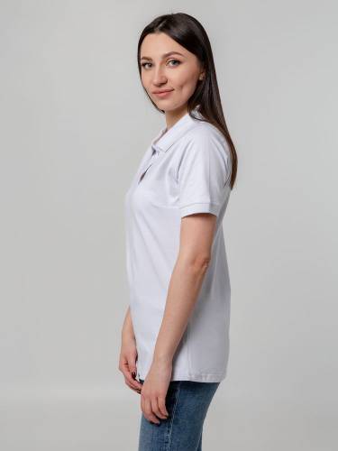 Рубашка поло женская Virma Stretch Lady, белая фото 7