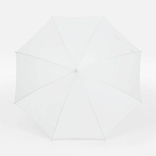 Зонт-трость Promo, белый фото 3