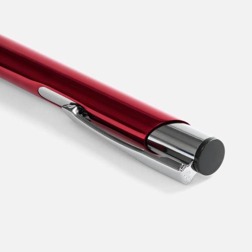 Ручка шариковая Keskus, красная фото 5