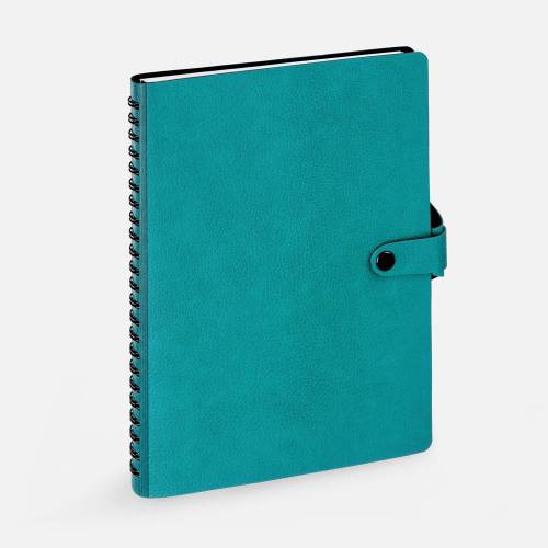 Ежедневник Strep Front на заказ, недатированный, бирюзовый фото 4