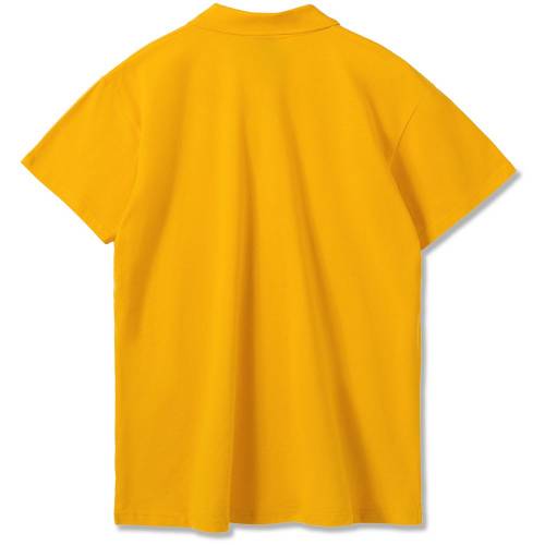 Рубашка поло мужская Summer 170, желтая фото 3