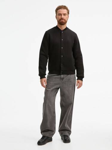 Бомбер унисекс AtmosWear, черный фото 19 Бомбер унисекс AtmosWear, черный фото 19