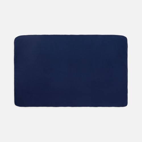 Флисовый плед Warm&Peace, синий фото 5