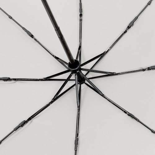Зонт складной Cloudex, светло-серый фото 4