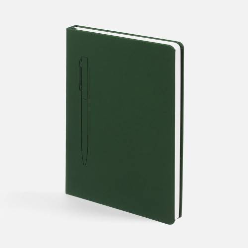 Ежедневник Magnet Shall, недатированный, зеленый фото 6