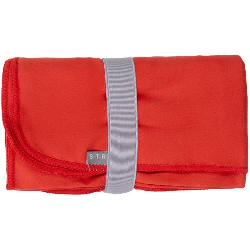 Спортивное полотенце Vigo Medium, красное фото 2