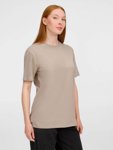 Футболка унисекс Legend, серо-бежевая фото 10