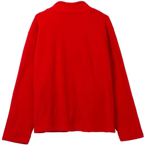Куртка флисовая унисекс Manakin, красная фото 3