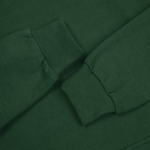Толстовка с капюшоном Unit Kirenga Heavy, темно-зеленая фото 5