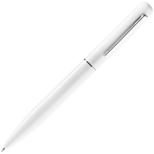Ручка шариковая Scribo, матовая белая фото 4