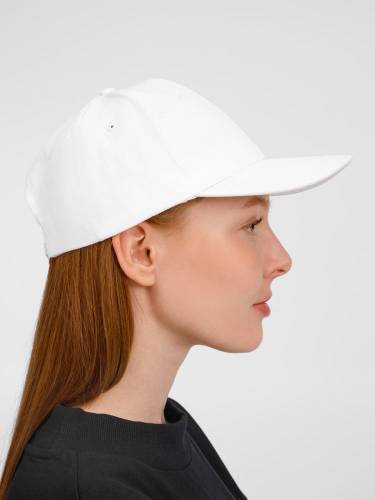 Бейсболка Apollo, белая фото 9
