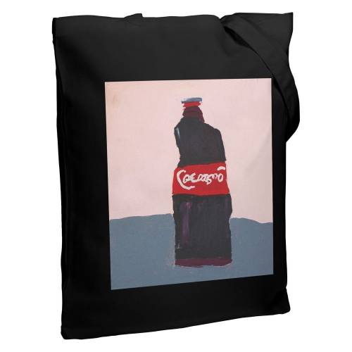 Холщовая сумка «Кола», черная фото 2