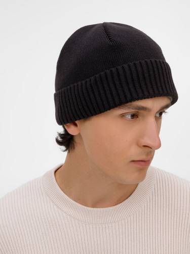 Шапка ComFleece, черная фото 5