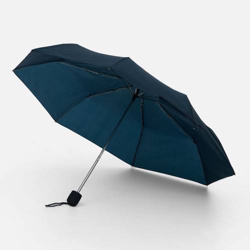 Зонт складной Basic, темно-синий фото 2